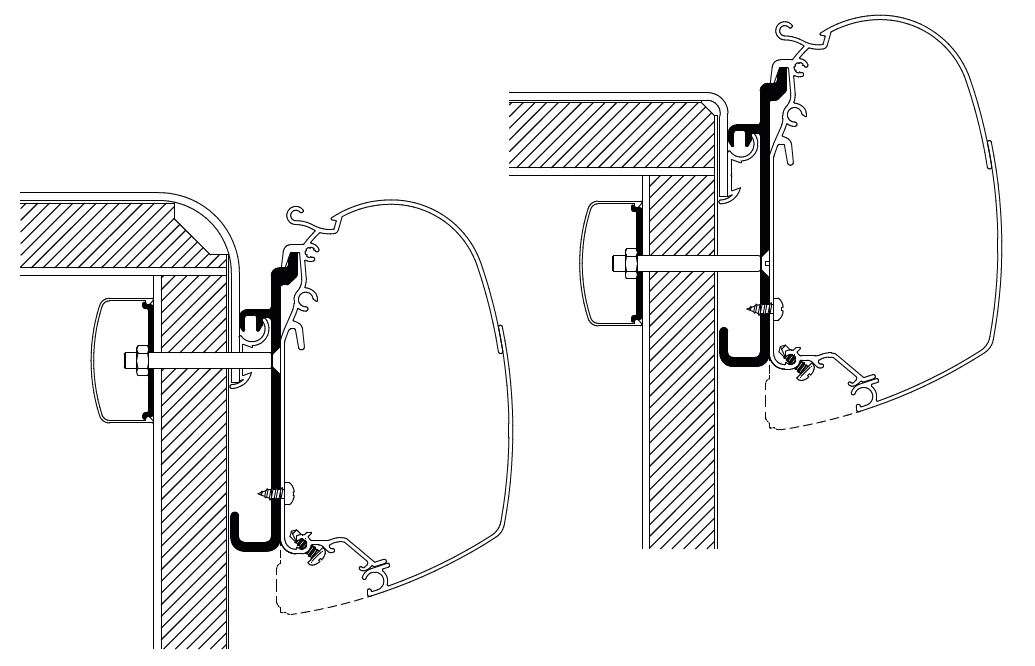 Thule Markisenadapter Rapido