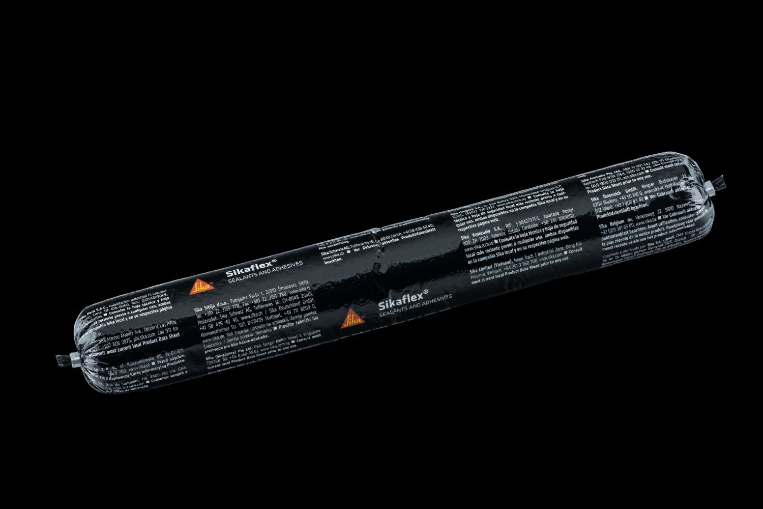 Sika Sikaflex 554 Montageklebstoff Beutel 600 ml Schwarz | 07612895615387