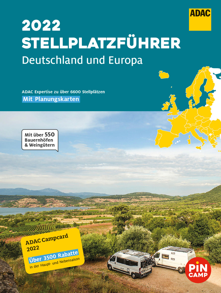 ADAC Stellplatzführer Deutschland & Europa 2022 | 09783956899577