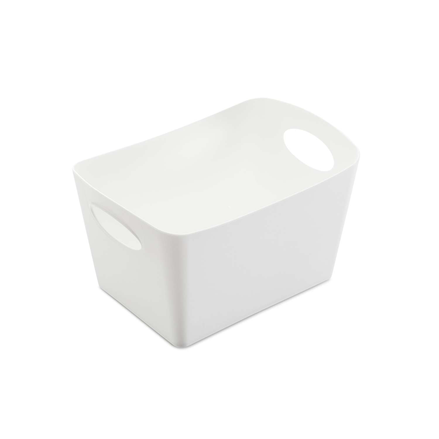 Koziol Boxxx S Aufbewahrungsbox 1 Liter recycled white weiß