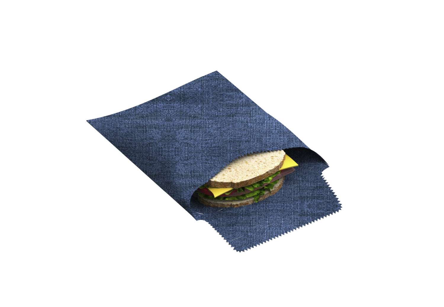 Nuts Innovations Sandwich und Snack Beutel Jeans