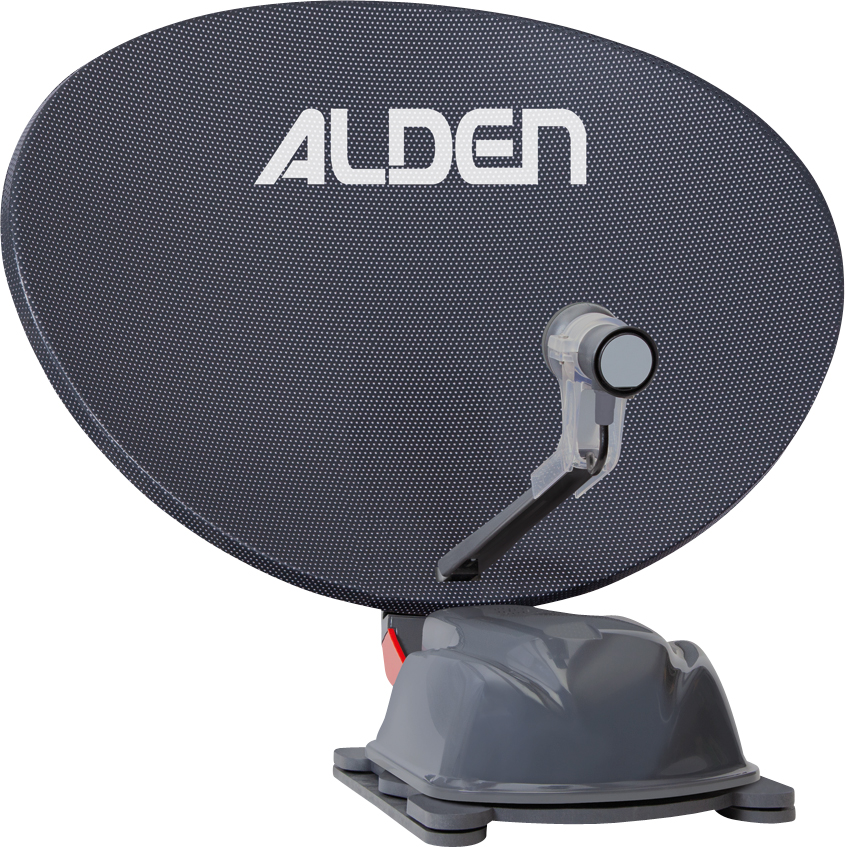 Alden AS2 80 HD Platinium Satellitenanlage inkl. A.I.O. EVO HD 18,5" TV mit integrierter Antennesteuerung