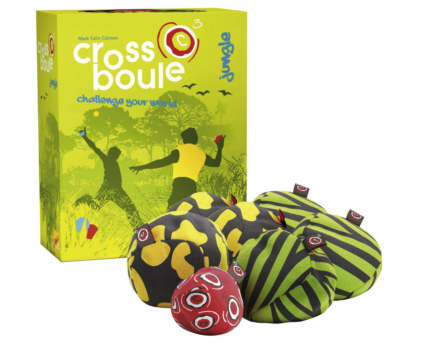 Zoch Spiel CrossBoule Set Jungle Ball-Wurfspiel ab 6 Jahren