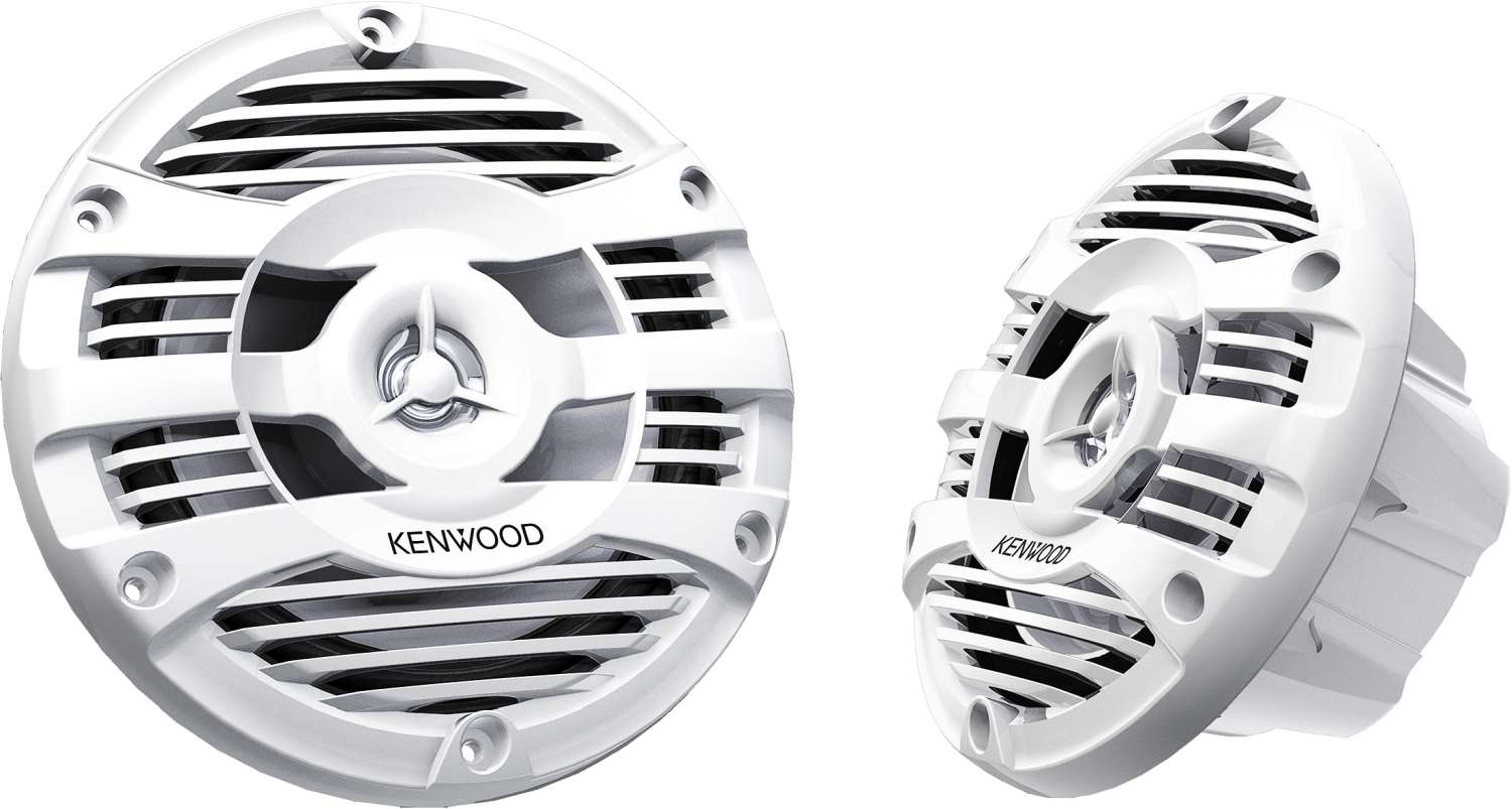 Kenwood KFC-1653MRW wassergeschützter 2-Weg-Lautsprecher mit 160 mm Tieftöner