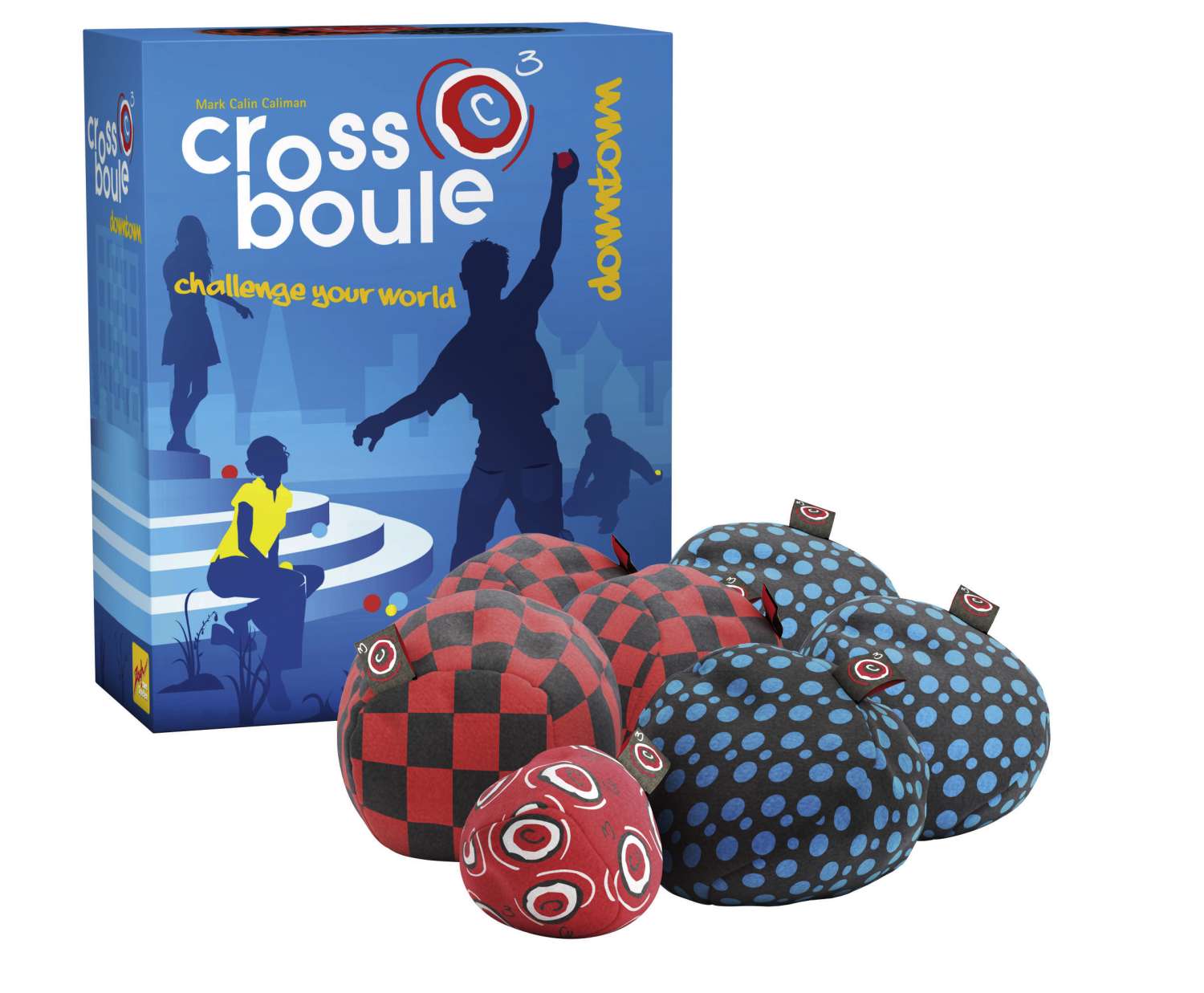 Zoch Spiel CrossBoule Set Downtown Ball-Wurfspiel ab 6 Jahren