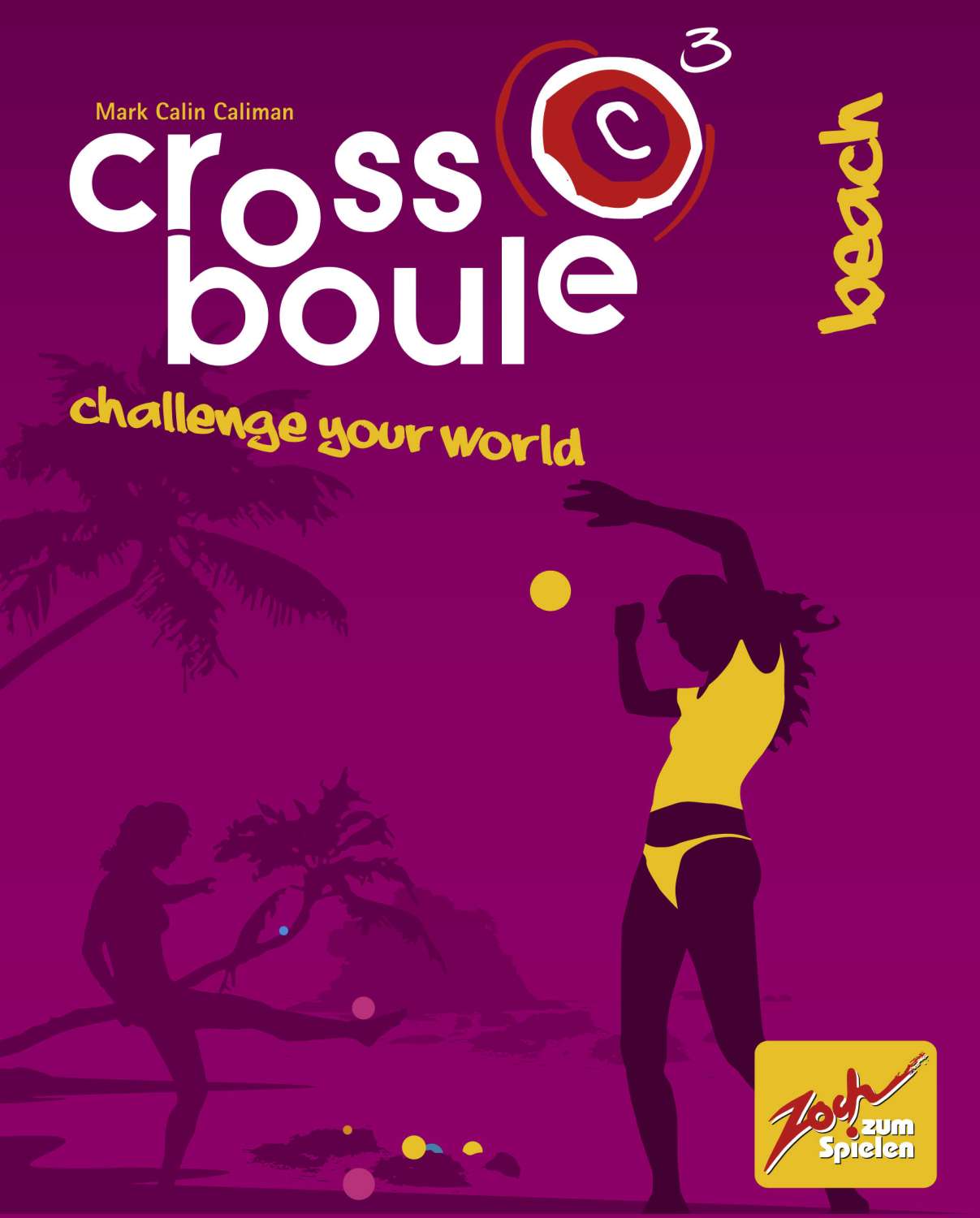 Zoch Spiel CrossBoule Set Beach Ball-Wurfspiel ab 6 Jahren