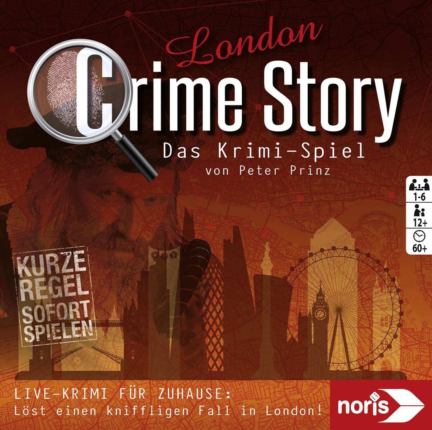 Zoch Crime Story Krimi Kartenspiel London ab 12 Jahre