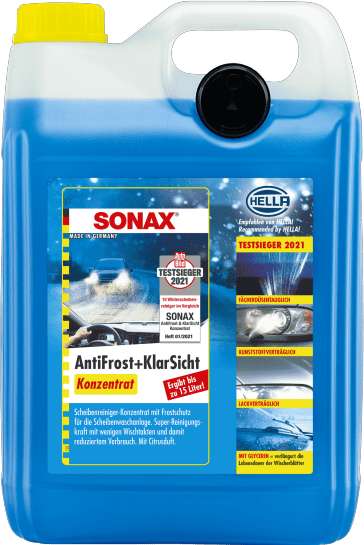 Sonax AntiFrost und Klarsicht Konzentrat Citrus 5 Liter
