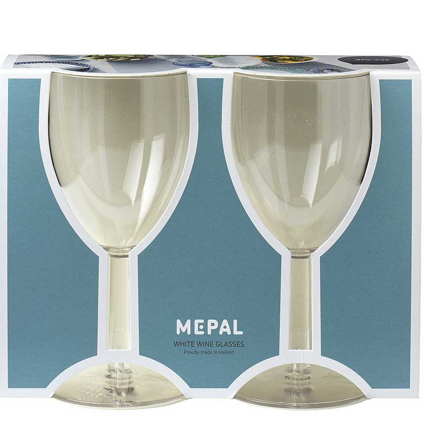Mepal Kunststoff Weinglas 2er Set 200 ml
