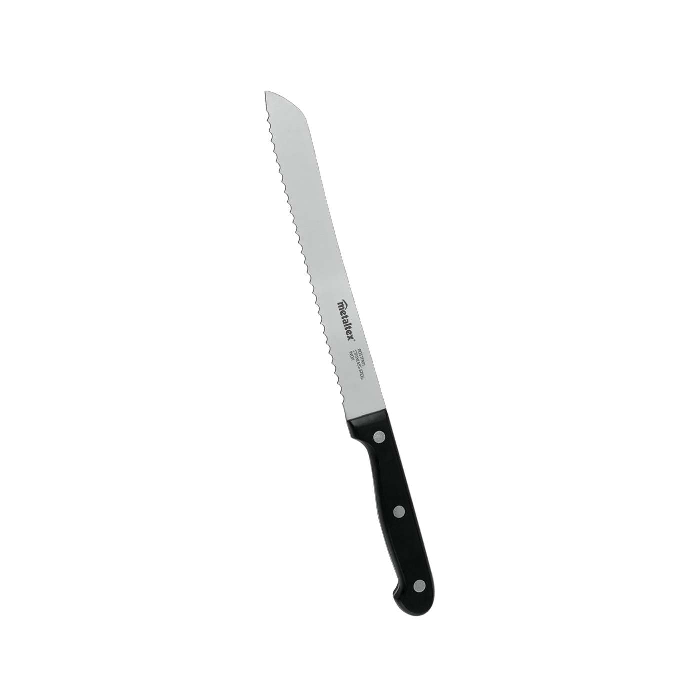 Metaltex Professional Brotmesser Edelstahl 31,5 cm, Klingenlänge 19,5