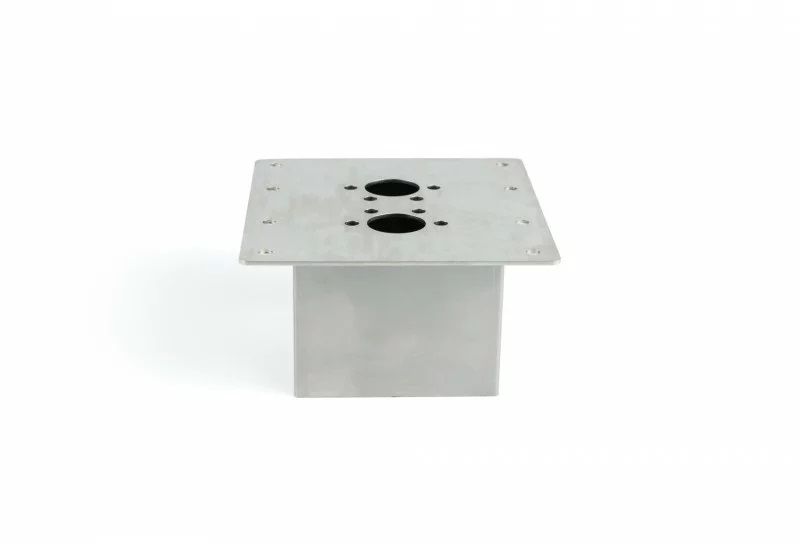 Autoterm Einbauflansch Air 2D Bodenmontagehalterung 80mm | 04054354105979