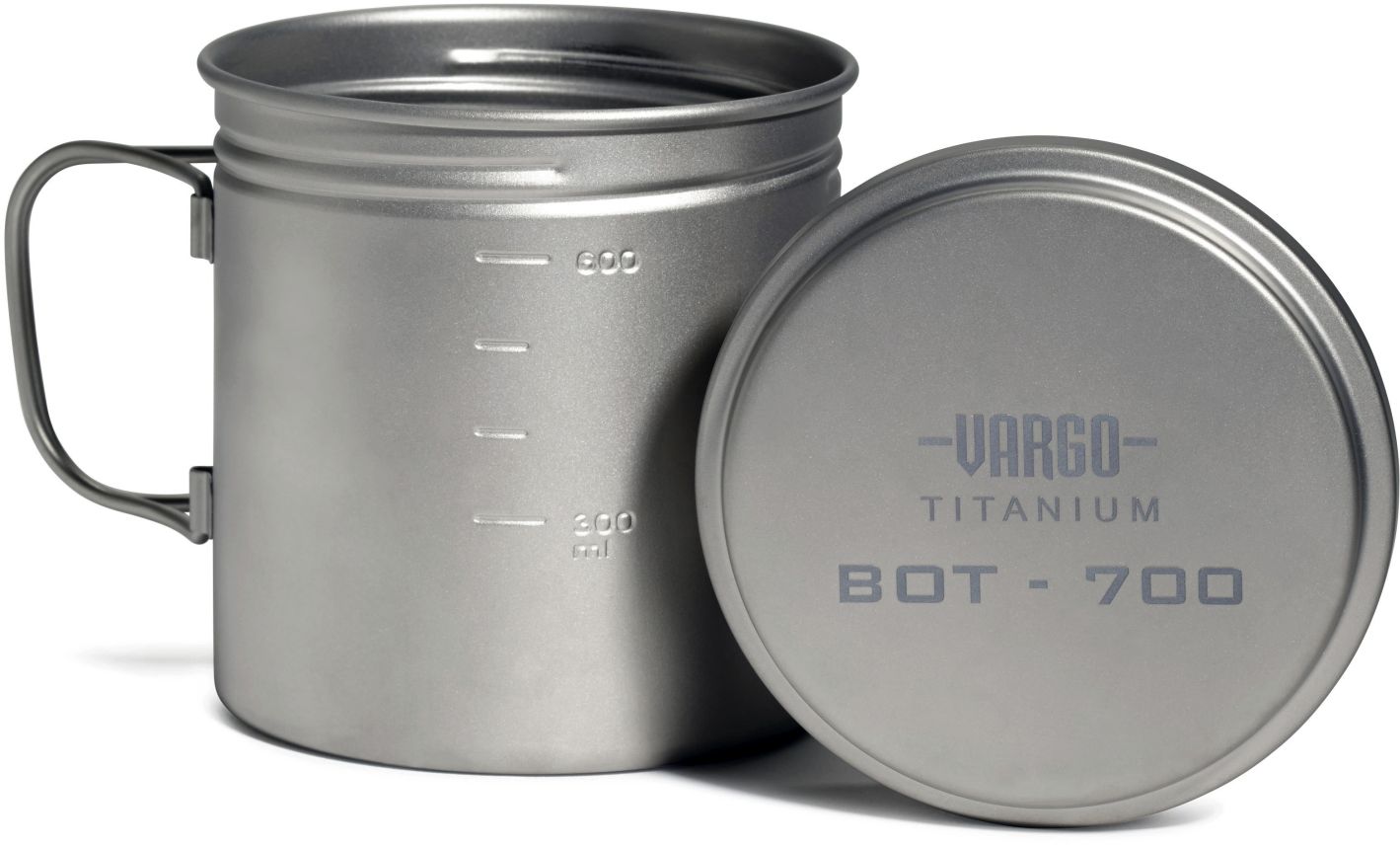 Vargo BOT Bottle Pot Titan Trink- und Topfflasche 0,7 Liter