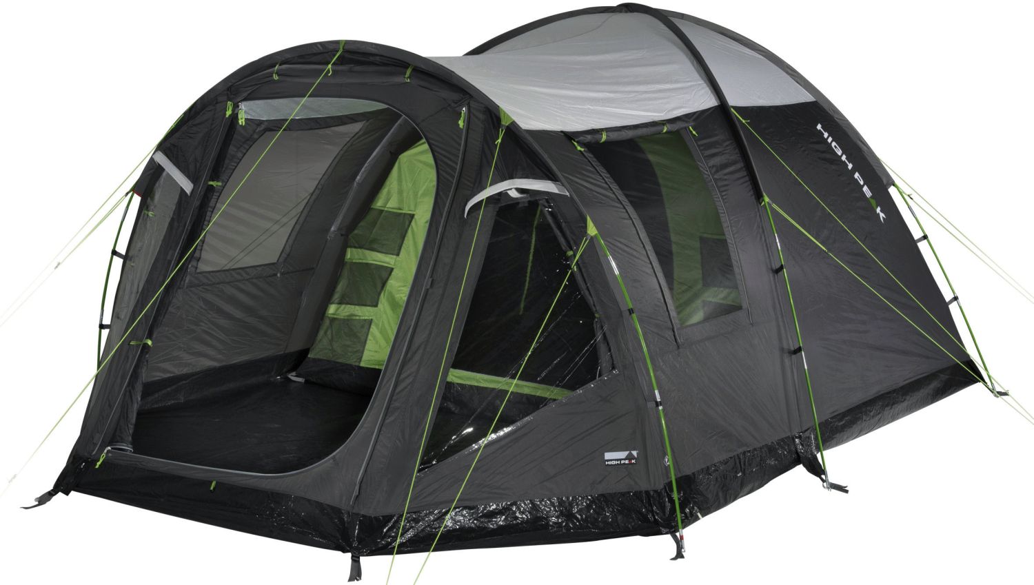 High Peak Santiago 5.0 Kuppelzelt mit Vorbau für 5 Personen 280 x 430
