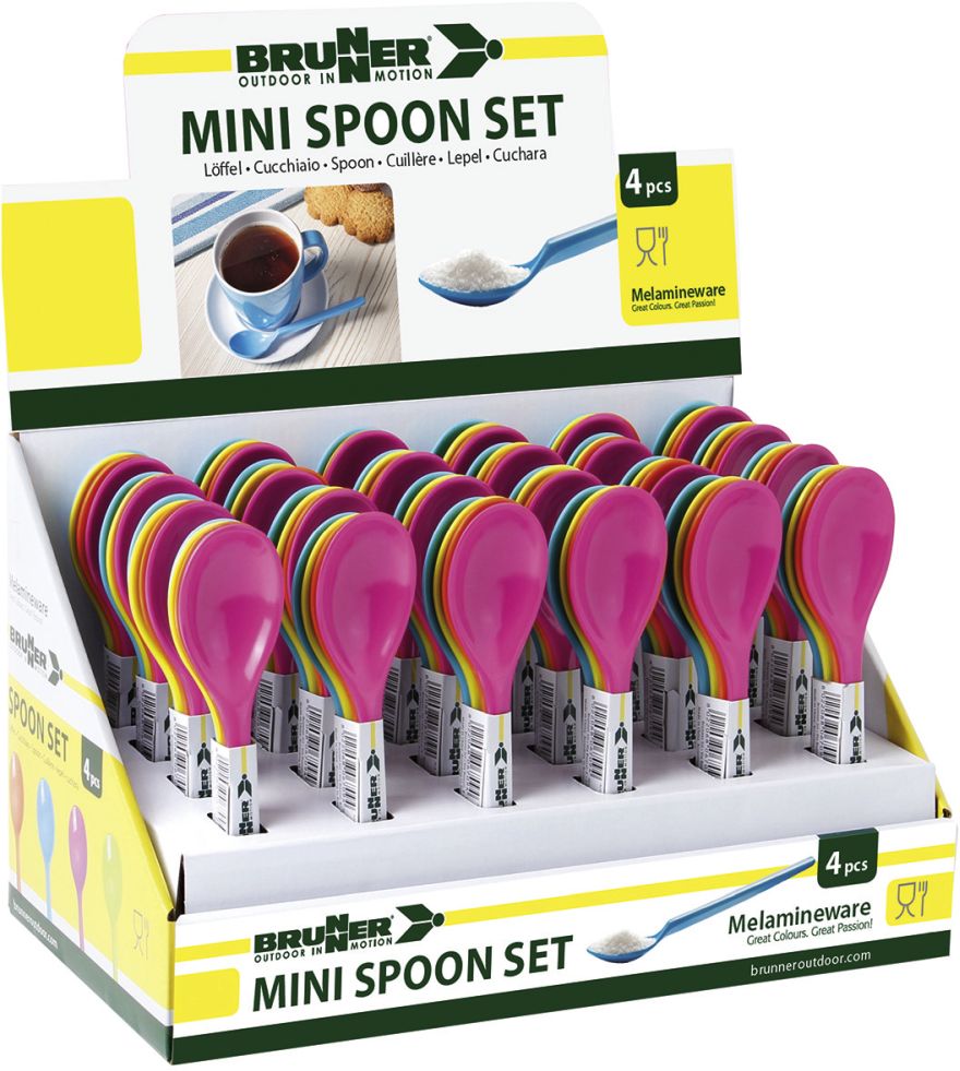 Brunner Mini Spoon Set 4-teilig