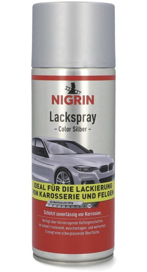 Nigrin Lack-Spray - silber 400 ml