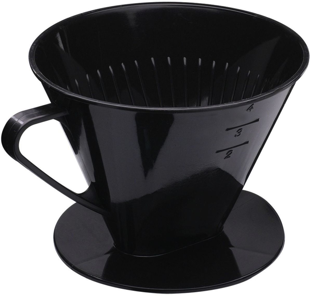 Westmark Kaffeefilter Four 4 Tassen schwarz | 04004094244469