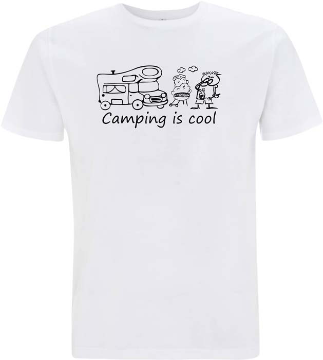 Footstomp Camping is cool Wohnmobil Shirt