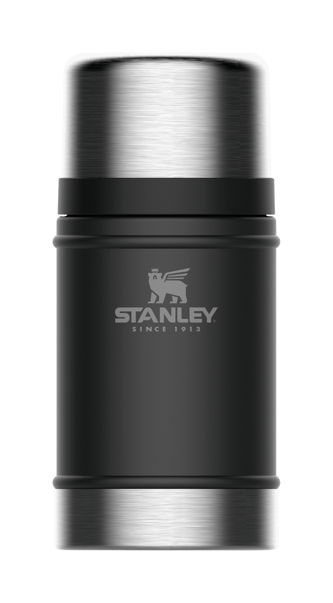 Stanley Classic Legendary Lebensmittel Behälter 0,7 Liter schwarz matt