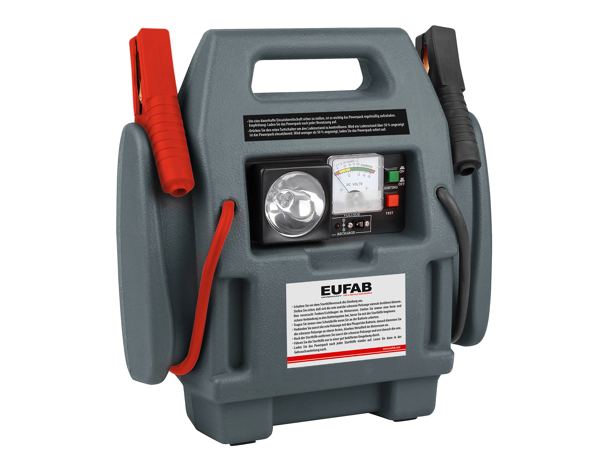 Eufab Powerpack mit Kompressor 7 Ah